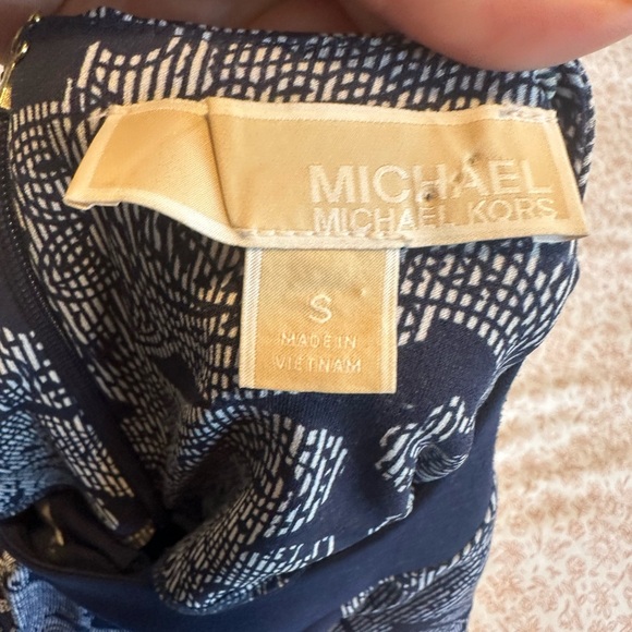 Michael Kors Paisley Short Sleeve Shift Dress Women’s Size S - Picture 12 of 12